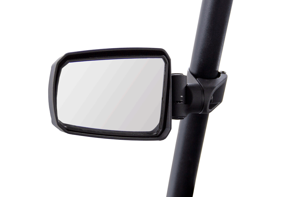 Pursuit Side View Mirror (Pair - Cast Aluminium) - Polaris Pro-Fit and  Can-Am Profiled